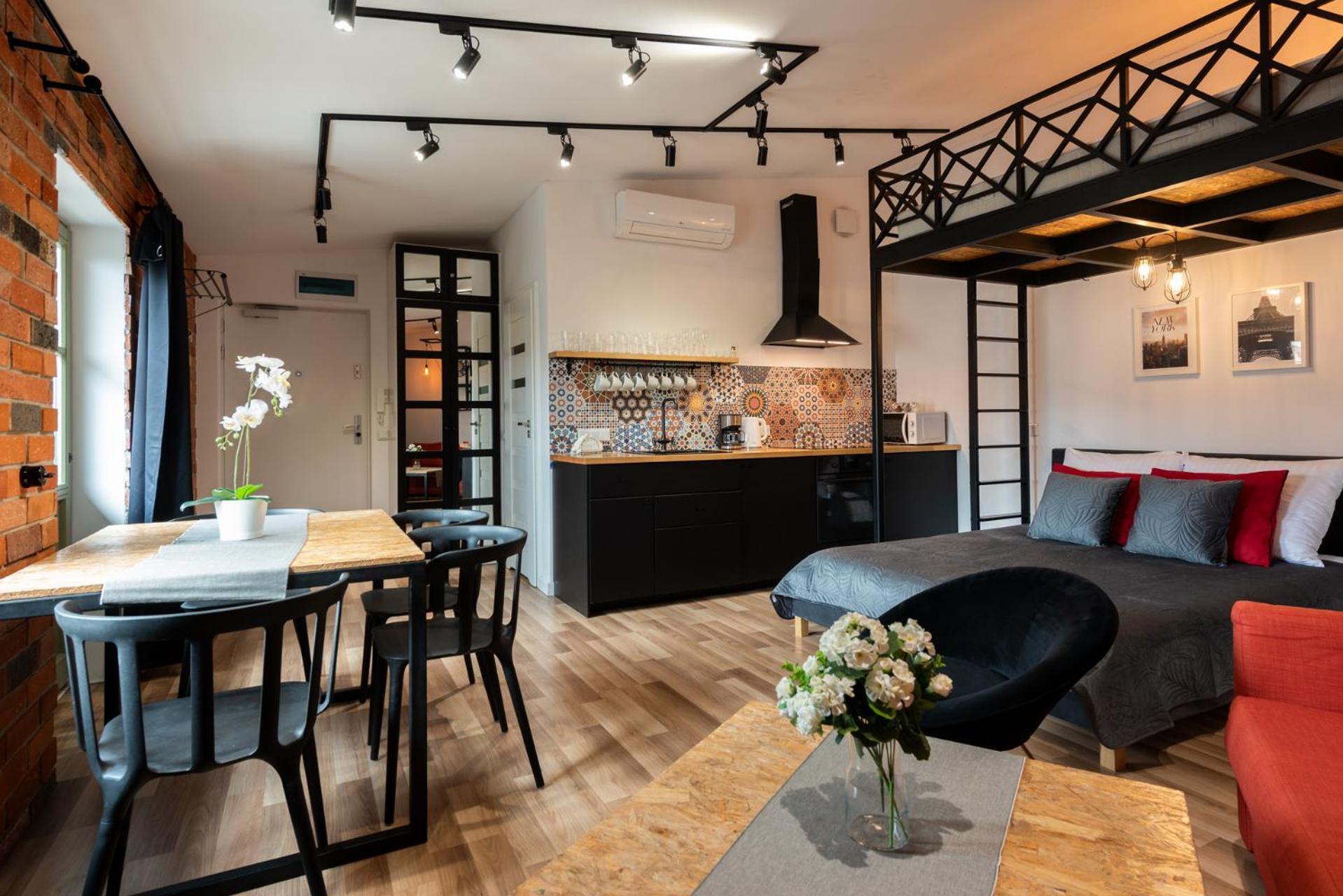 קרקוב Modern Apartment Arizona Studio Old Town Dietla Balcony מראה חיצוני תמונה