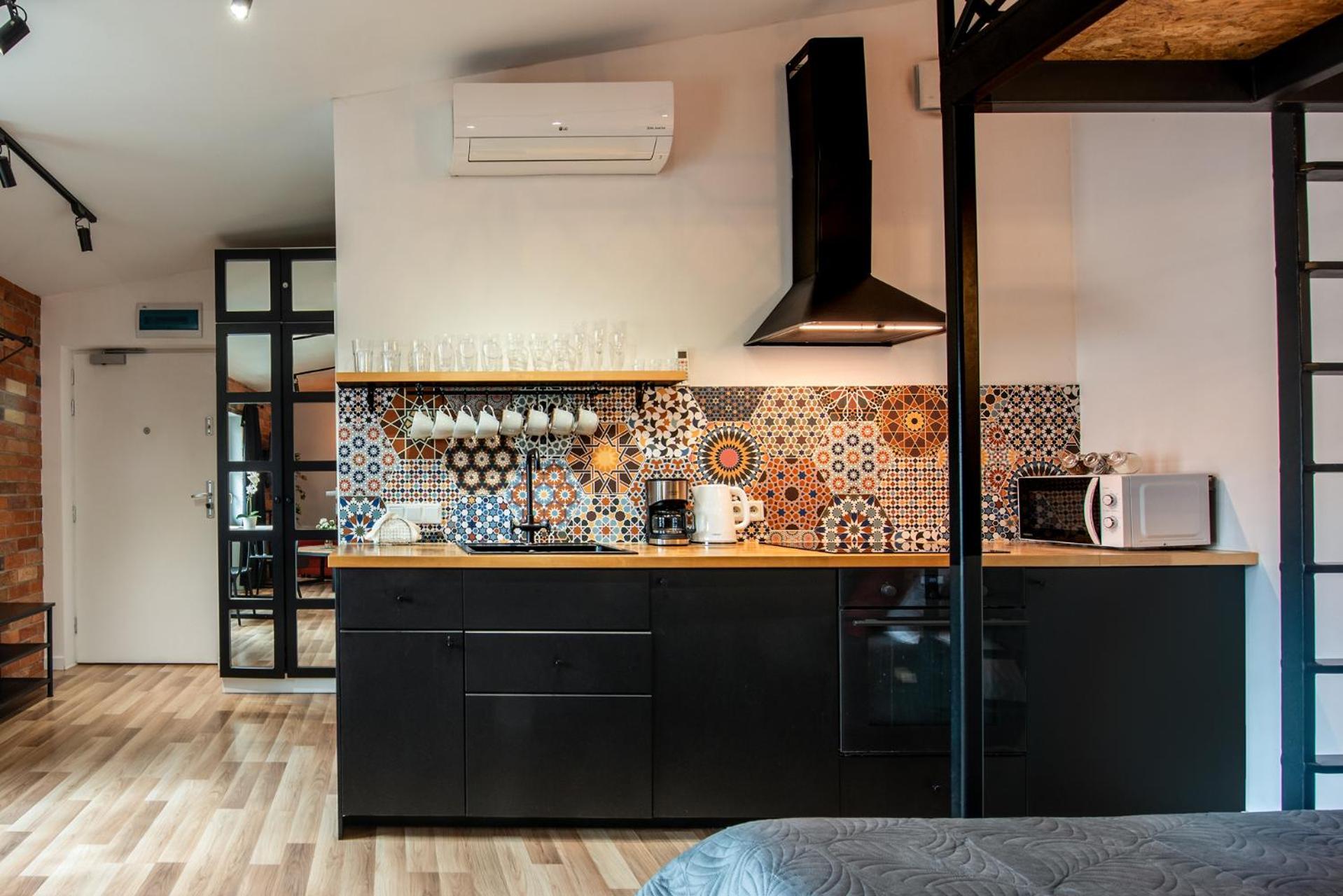 קרקוב Modern Apartment Arizona Studio Old Town Dietla Balcony מראה חיצוני תמונה