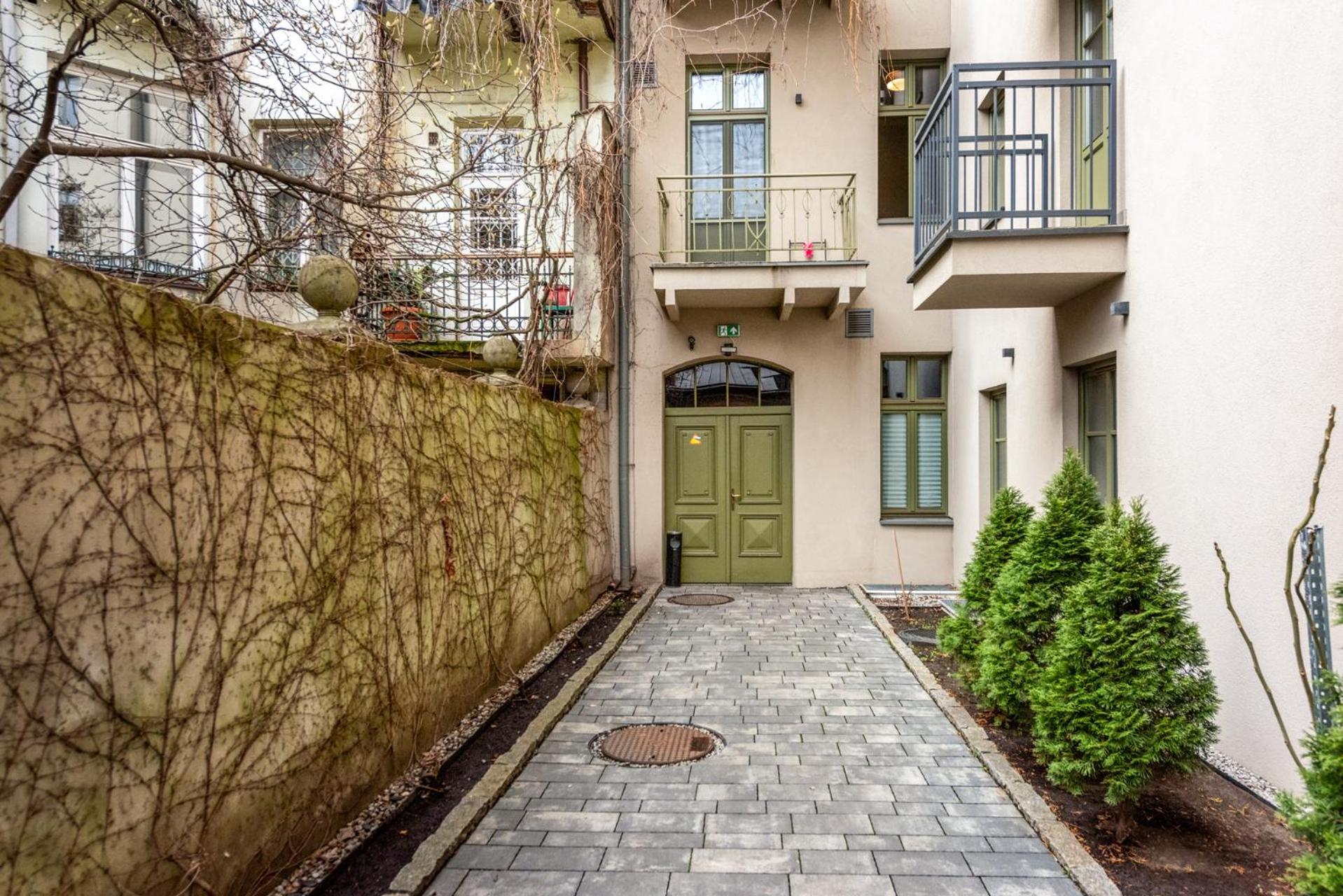 קרקוב Modern Apartment Arizona Studio Old Town Dietla Balcony מראה חיצוני תמונה
