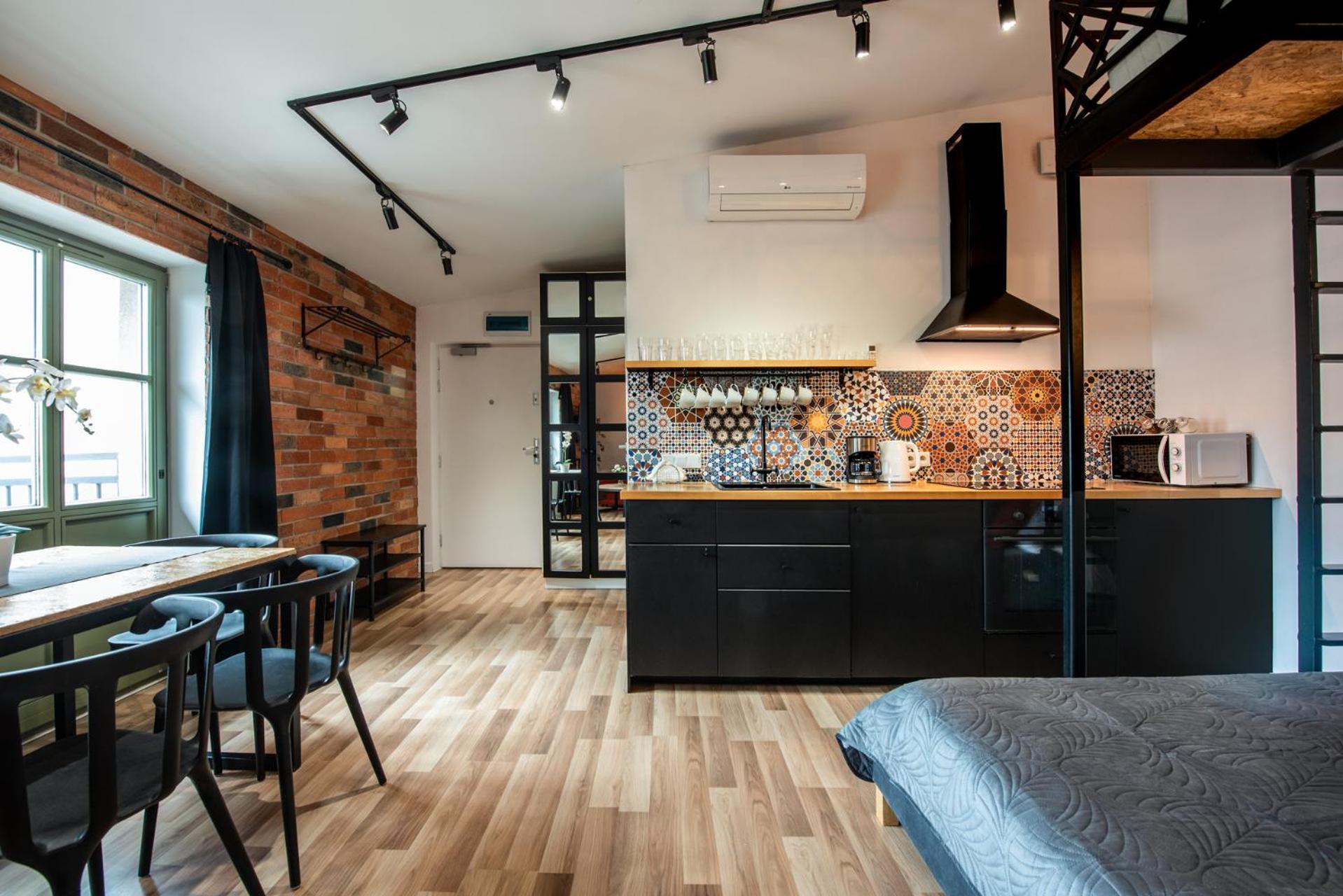 קרקוב Modern Apartment Arizona Studio Old Town Dietla Balcony מראה חיצוני תמונה