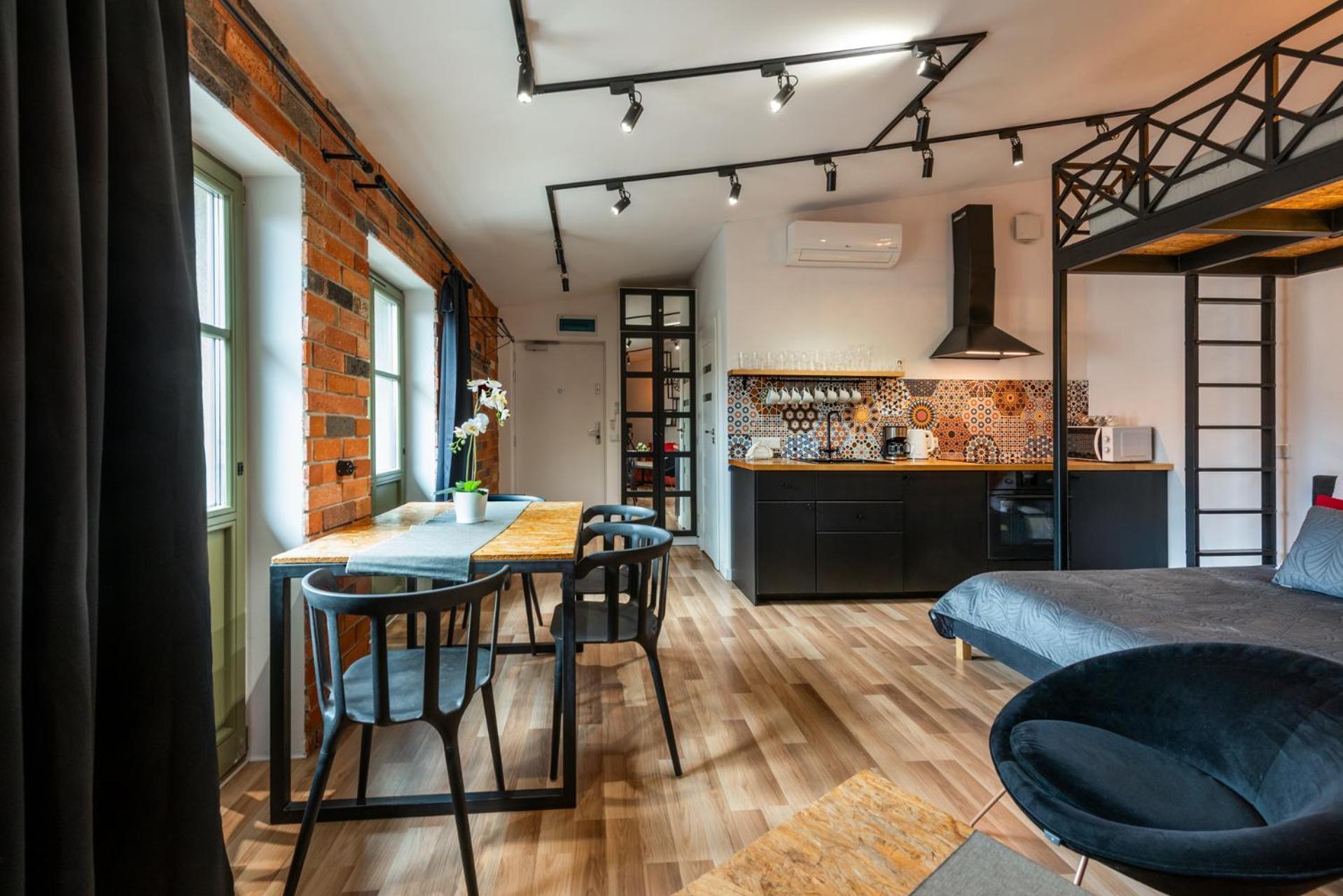 קרקוב Modern Apartment Arizona Studio Old Town Dietla Balcony מראה חיצוני תמונה