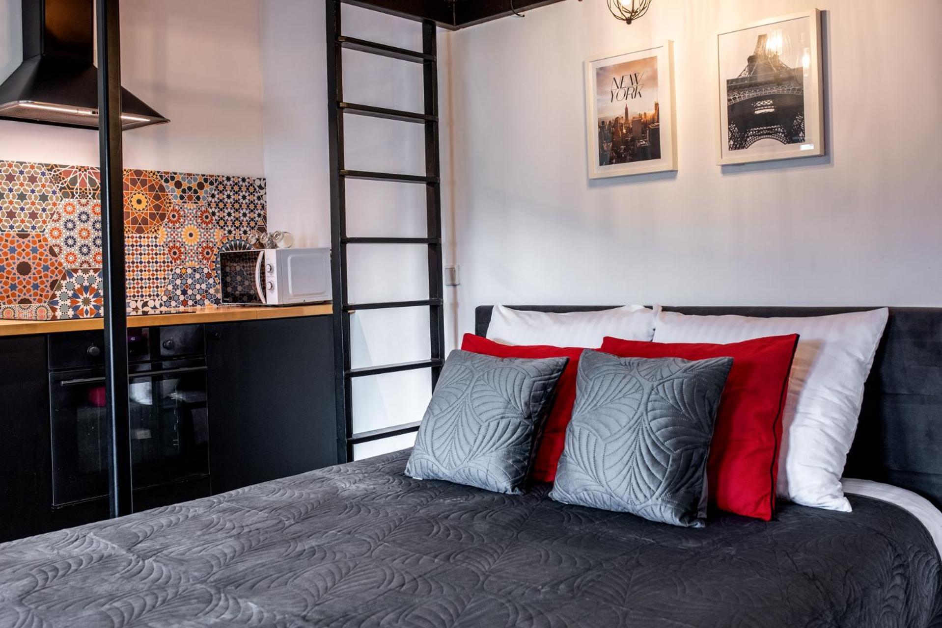 קרקוב Modern Apartment Arizona Studio Old Town Dietla Balcony מראה חיצוני תמונה