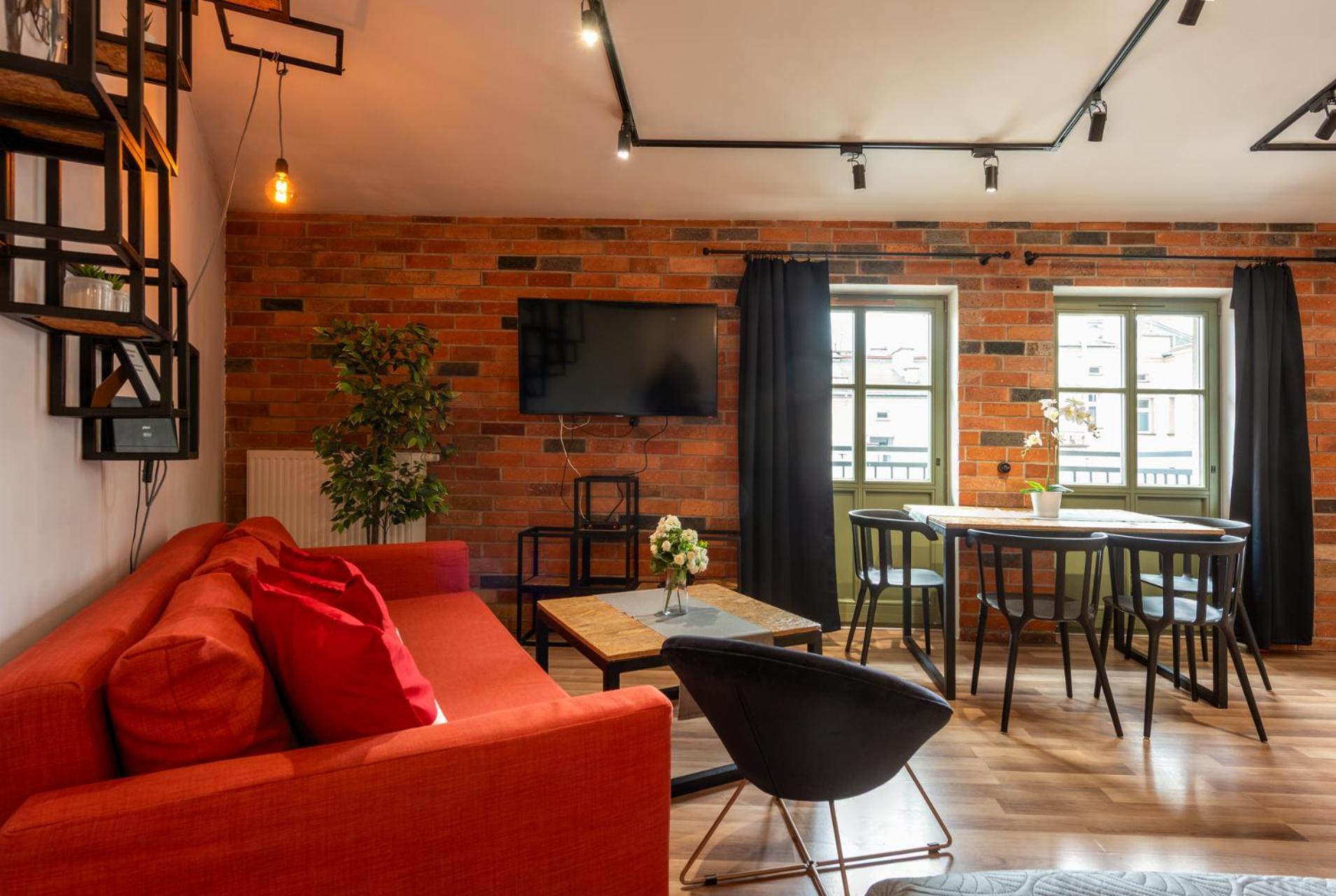 קרקוב Modern Apartment Arizona Studio Old Town Dietla Balcony מראה חיצוני תמונה