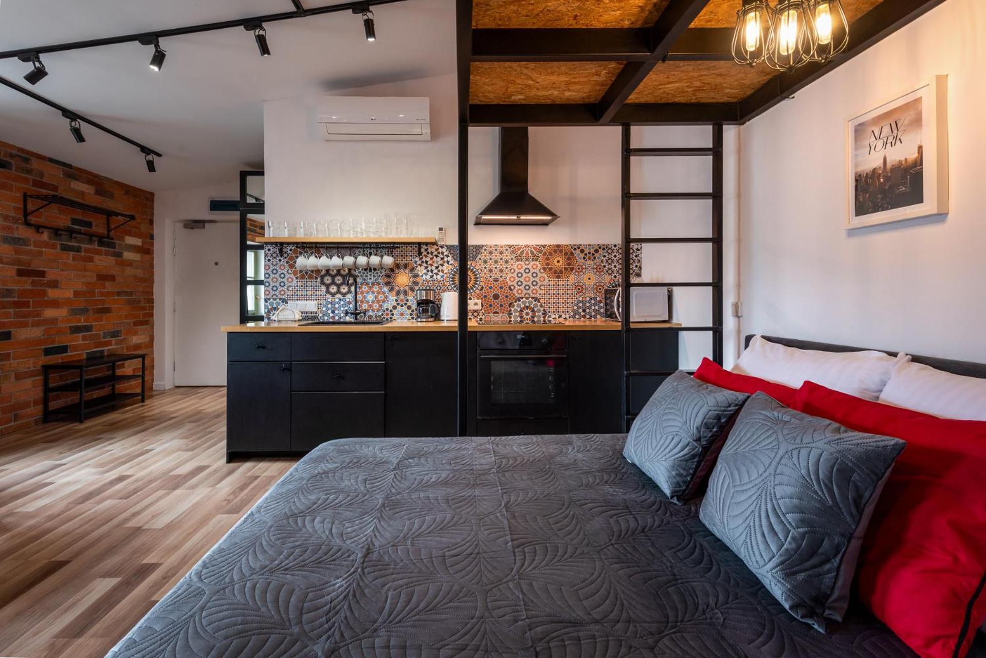 קרקוב Modern Apartment Arizona Studio Old Town Dietla Balcony מראה חיצוני תמונה