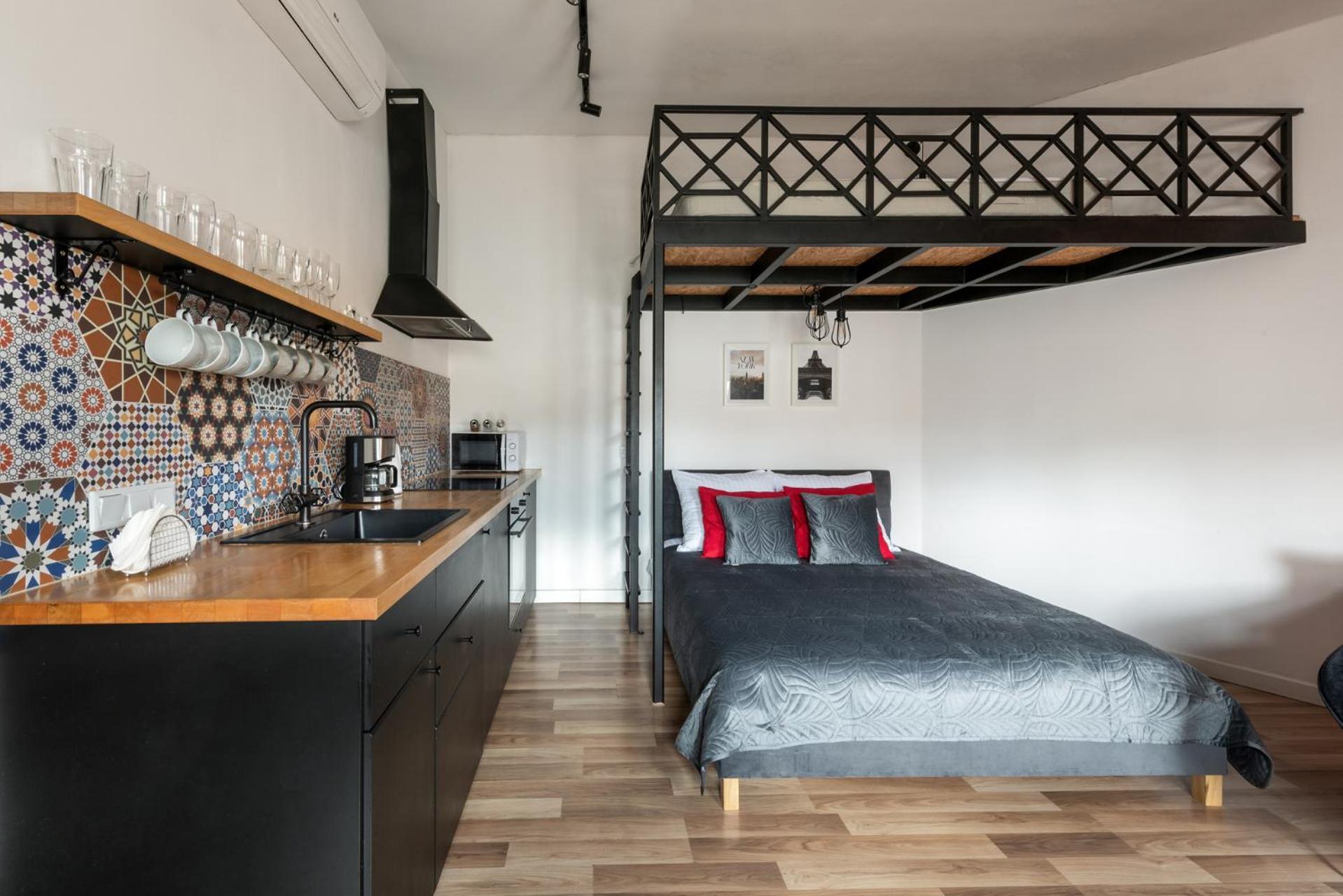 קרקוב Modern Apartment Arizona Studio Old Town Dietla Balcony מראה חיצוני תמונה