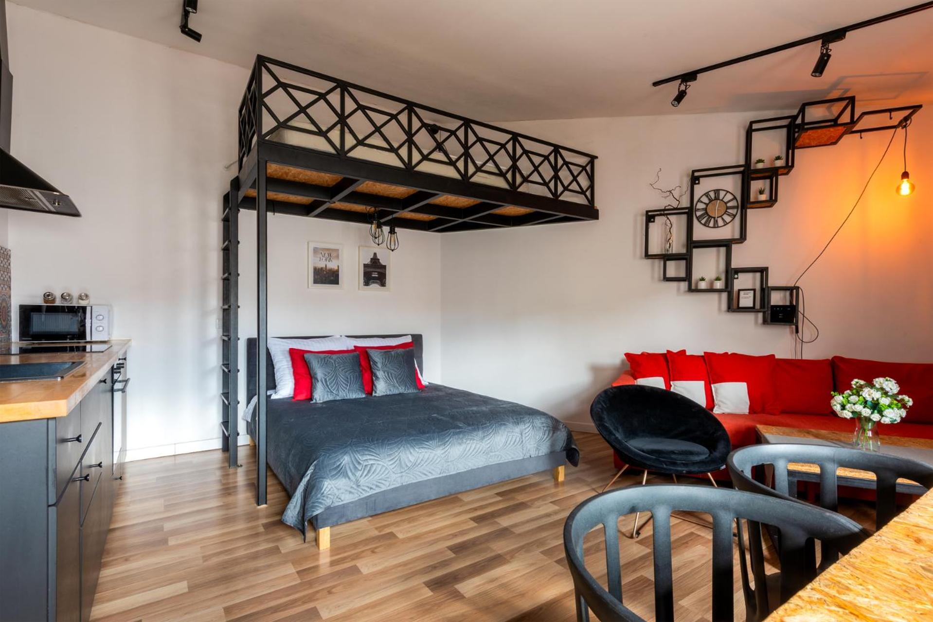 קרקוב Modern Apartment Arizona Studio Old Town Dietla Balcony מראה חיצוני תמונה
